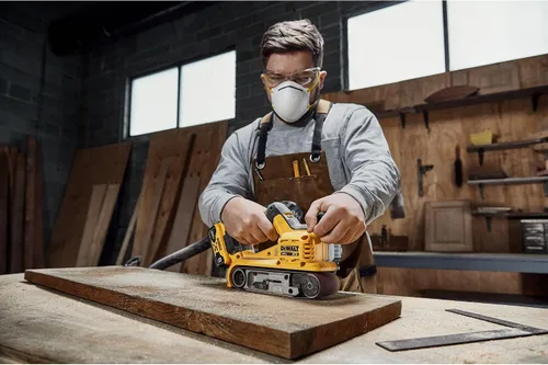 Vista 10 de DEWALT Lijadora de Cinta 20V MAX*, Inalámbrica, Sin Escobillas, Solo Herramienta (DCW220B)