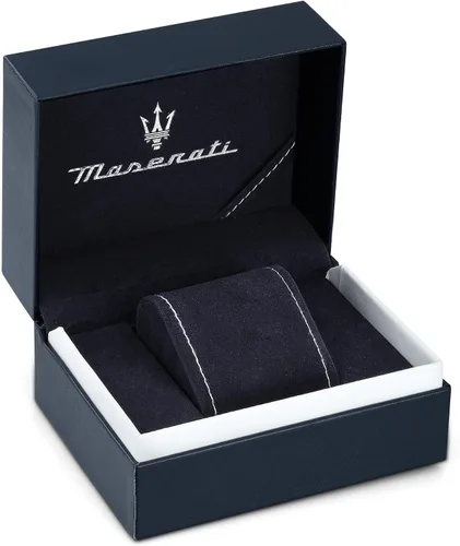 Vista 7 de Maserati R8871621004 Successo Reloj analógico de cuarzo marrón para hombre, Marrón oscuro, Moderno