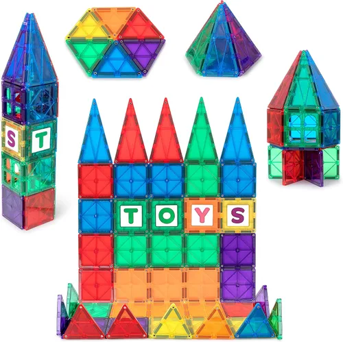 Vista 8 de Playmags Juego de figuras magnéticas comunitarias de 15 piezas – 2 pulgadas Play People perfecto para bloques de construcción de azulejos magnéticos