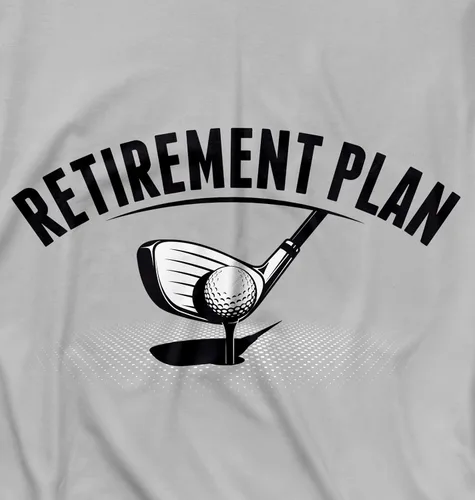 Vista 2 de Camiseta de golf de jubilación