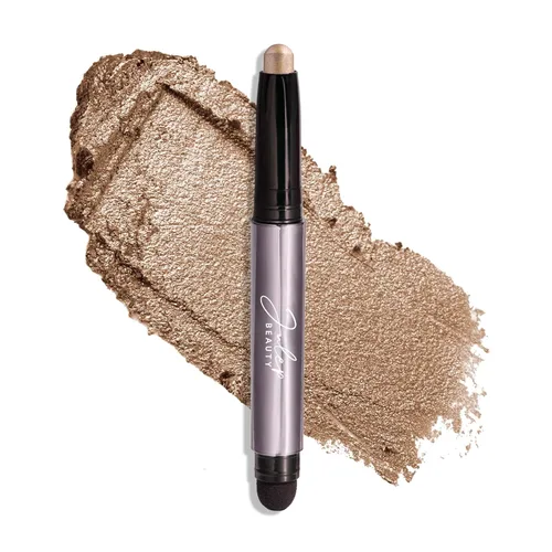Vista 24 de Julep - Sombra de ojos 101 de crema a polvo, impermeable, barra con sombra de ojos – brillo perla – duradera, a prueba de arrugas, sombra de ojos