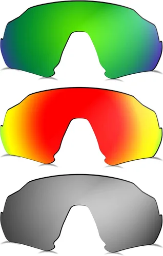 Vista 18 de Polarized Replacement Lenses for Oakley Flight Jacket Sunglasses OO9401 - MultiOptions