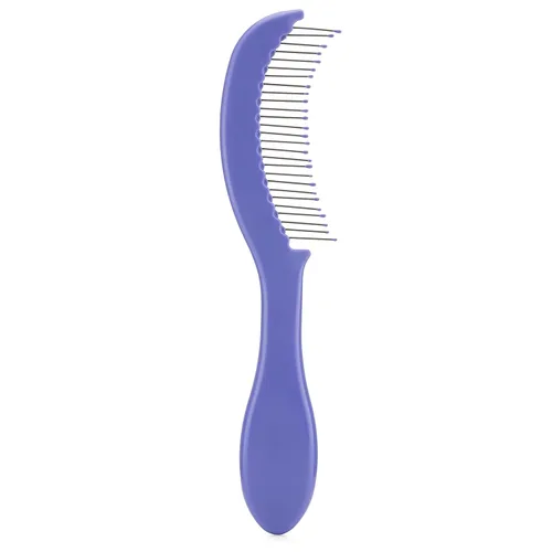 Vista 2 de Wet Brush Peine desenredante de cabello fino de cuidado personalizado morado