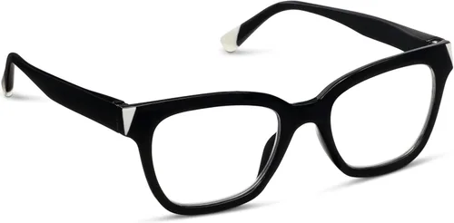 Vista 2 de Peepers by PeeperSpecs Women's Myth Square Reading Glasses Negro