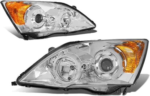 Vista 8 de DNA Motoring HL-HPL-HCRC07-BK-CL1 Conjunto de faro delantero lado del pasajero)