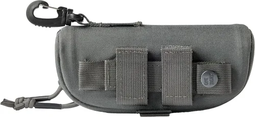 Vista 18 de OneTigris Estuche rígido para gafas de sol tácticas Molle con cremallera Estuche de transporte 1000D Nylon con clip