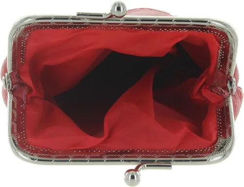 Vista 3 de Estuche para cigarrillos y encendedor de cuero en elección de color, para mujer, talla única , Rojo