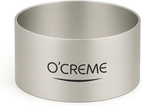 Vista 34 de O'Creme Anillo para Pastel de Acero Inoxidable Resistente Redondo Molde de Anillo para Pastel Mousse para Hornear, Decoración de Pasteles de Postre