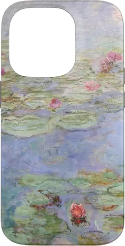 Vista 17 de Monet's Water Lilies Modern Art Impressionism Painting Cover Case for iPhone 17