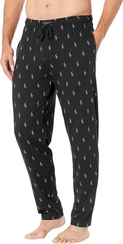 Vista 10 de Polo Ralph Lauren Ropa Interior para Hombre Pantalones Joggers de Punto de Jersey Pony azul marino/crema