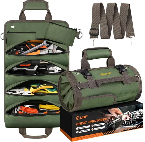 Vista 9 de Bolsa de herramientas resistente para regalo, para hombres, papás, mecánico