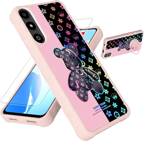 Vista 24 de jioeuinly Funda para Tecno Spark Go 2025 Compatible con Tecno Spark Go 1 / GO 1S / Pop 9 4G Funda de Teléfono Cubierta
