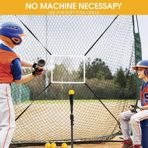 Vista 8 de Paquete de 20 mini pelotas de béisbol de espuma de 1.6 pulgadas, perfectas para practicar bateo y lanzar, mejorar tu precisión de bateo