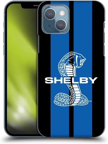 Vista 16 de Head Case Designs Shelby 1965 427 S/C - Carcasa rígida con licencia oficial para iPhone 13, color azul