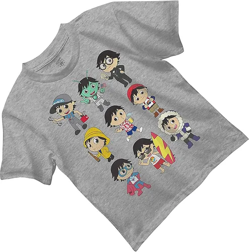 Vista 3 de Ryan's World Boys Show Shirt - Ryan Toys Review - Camiseta