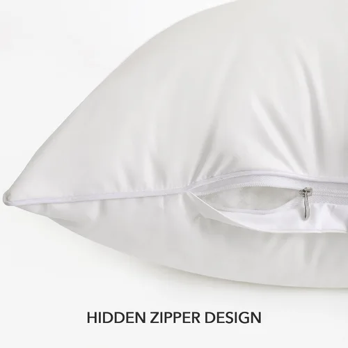Vista 7 de Oubonun - Juego de 2 almohadas lumbares impermeables para exteriores, 12 x Almohada para exteriores con capa de TPU resistente al agua, cojín