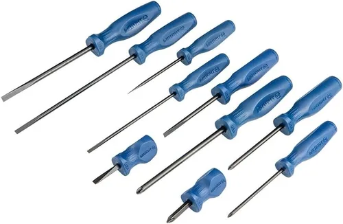 Vista 2 de Wright Tool 9475 Juego de destornilladores Phillips y ranurados de 5 piezas con bolsa USA