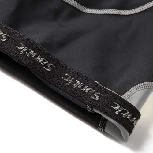 Vista 7 de Santic Pantalones cortos de ciclismo acolchados para hombre, pantalones de ciclismo para ciclismo, ropa de ciclismo