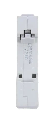 Vista 5 de Interruptor de Circuito en Miniatura AC, 1 Polo 6 Amp, 120/240VAC, Interruptor de Montaje en Riel DIN de 6kA con Desconexión Térmica Magnética