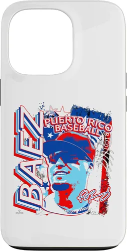 Vista 9 de Funda para iPhone 11 Javier Baez International Baseball Puerto Rico MLBPA