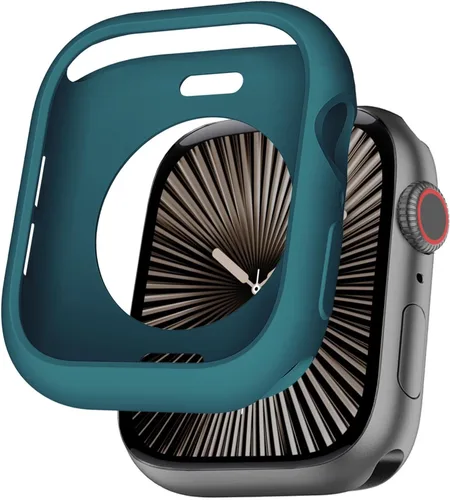 Vista 17 de BOTOMALL - Funda protectora para reloj 38mm 42mm 40mm 44mm (1.5 pulgadas, 1.65 pulgadas, 1.5 pulgadas, 1.73 pulgadas), poliuretano termoplástico