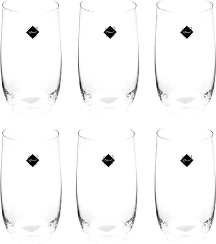 Vista 4 de UNIWARE GL1018_6 - 6 vasos sin tallo, 18/20 onzas, fabricado en Eslovaquia (18 onzas)
