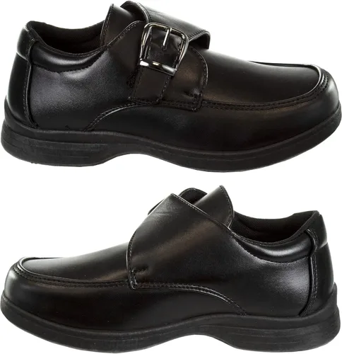 Vista 3 de French Toast Zapatos para niños - Zapatos Oxford para niños, uniforme escolar, mocasín, iglesia, zapatos de vestir sin cordones de piel sintética