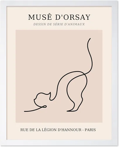 Vista 44 de Poster Master Póster Vintage – Impresión Retro de Dachshund – Arte de Perro – Dibujo Lineal – Arte de Boceto – Regalo para Niños, Niñas y Amantes