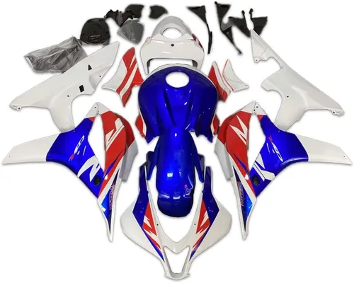 Vista 35 de Nuevo carenado blanco perla apto para Honda 2007 2008 CBR600RR inyección ABS plásticos nuevo carrocería 07 08 d. Perla blanca