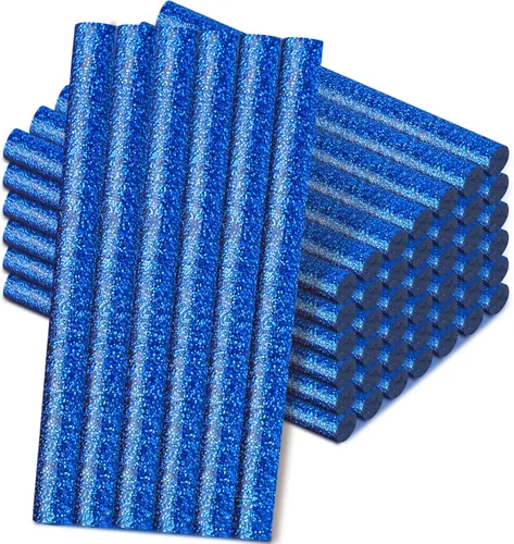 Vista 26 de Manarty Barra de pegamento termofusible roja ladrillo, 48 unidades de 0.27" de diámetro x 4" de largo, barras de pegamento termofusible mini de Rojo