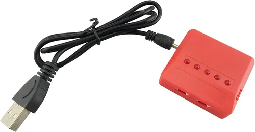 Vista 8 de sea jump 3.7v 600mah 25c Lipo batería 5PCS con X5 cargador para UDI U45 Syma X5 X5c X5C-1 X5SW X5SC X5SC-1 SS40 FQ36 T32 T5W H42 Cx-30W Cx-31