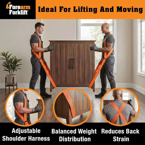 Vista 8 de Forearm Forklift FFMCVP MovXing Arnés de soporte, FFMCVP