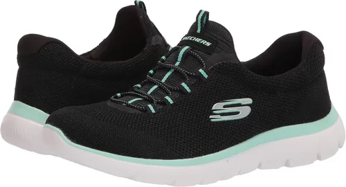 Vista 7 de Skechers Summits - Zapatillas clásicas para mujer color gris y morado