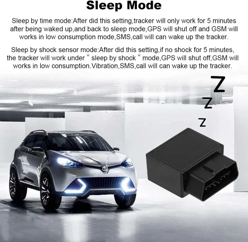 Vista 9 de Rastreador GPS para vehículos, enchufe 4G OBD2, ubicación en tiempo real