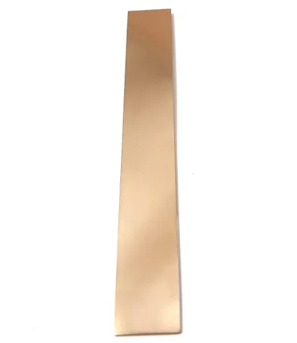 Vista 6 de Soldadura de lámina para relleno de oro amarillo, latón, bronce y cobre, calibre 30, 0.36 onzas, fabricada en Estados Unidos por CRAFT WIRE