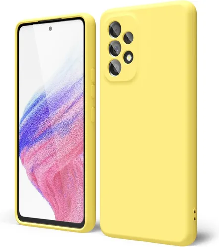 Vista 208 de oakxco Funda para teléfono Samsung Galaxy A12 con agarre de silicona líquida, linda delgada fina suave cubierta de gel de goma TPU lisa para mujeres