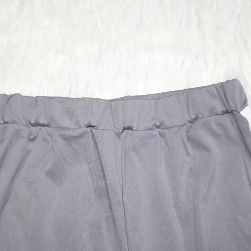 Vista 3 de THLAI - trajes para mujer con letra de impresión y rayas patchwork, traje deportivo largo, 2 piezas
