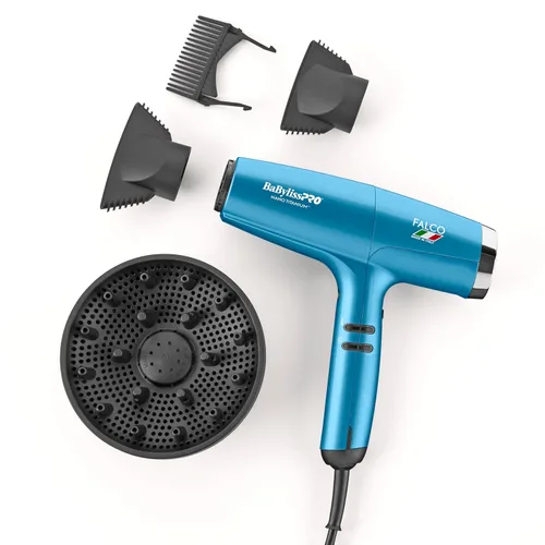 Vista 10 de BaBylissPRO® Nano Titanium™ Professional Italian High-Speed Falco Hair Dryer - 2000 watts and Ionic