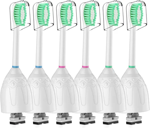 Vista 9 de Cabezales de cepillo de dientes de repuesto para Philips Sonicare E-Series/Essence/Xtreme/Elite y otros modelos de cepillos de dientes eléctricos