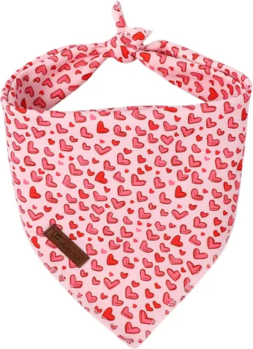 Vista 42 de Bandana de verano para mascotas - Bufanda triangular de rejilla de algodón cómoda para cachorros, pañuelo lavable para perros o gatos, niños