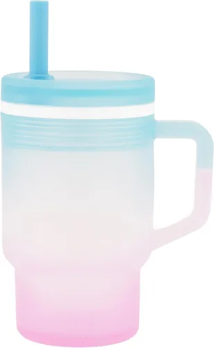 Vista 20 de Infantino Mi primer vaso, taza de silicona con pajita y asa, vaso de bebé resistente a derrames para llevar, botella de transición libre de BPA