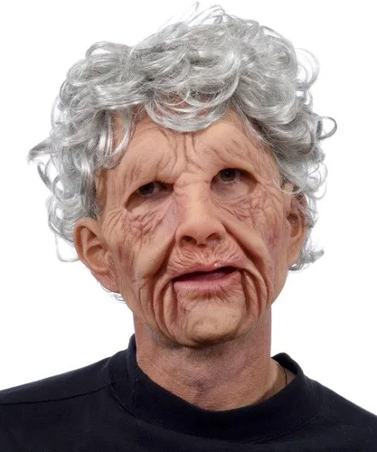 Vista 3 de Zagone Studios Máscara de anciana súper suave para hombre