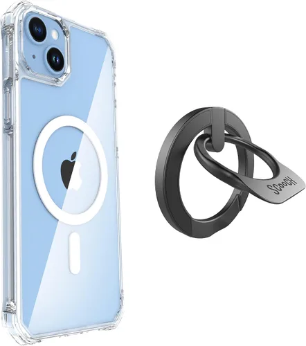 Vista 146 de Scooch para MagCase Compatible con iPhone 12 Mini Incluyendo MagRing 2.0, Soporte para Teléfono Compatible con MagSafe y Pata de Soporte