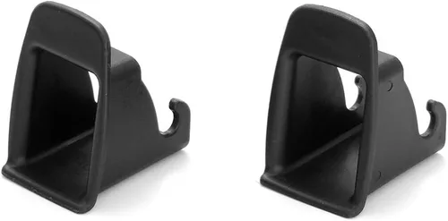 Vista 5 de Shkalacar ISOFIX - Guía de cierre de cinturón de interfaz, 2 piezas de hebilla de interfaz ISOFIX para asiento de automóvil, conector de soporte