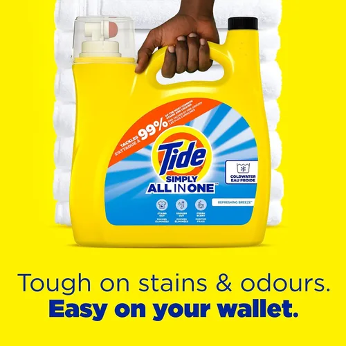 Vista 5 de Procter & Gamble, 89131 Simply Clean & Fresh - Detergente para ropa, líquido, aroma brisa, 138 onzas, cantidad 2