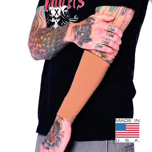 Vista 8 de Tat2X, manga para cubrir tatuajes Ink Armor Premium, manga para antebrazo de 9 pulgadas (manga simple)