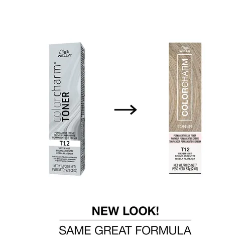 Vista 2 de COLORCHARM Permanent Crème Hair Toner Free of Animal-Derived Ingredients, Parabens Free & Gluten Free 2 oz