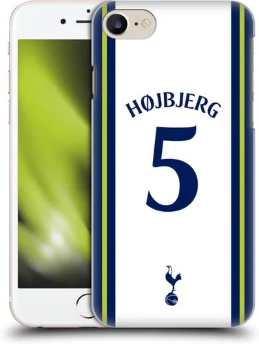 Vista 9 de Head Case Designs Officially Licensed Tottenham Hotspur F.C. Cristian Romero 2022/23 Players Home Kit Hard Back Case Compatible with Apple iPhone