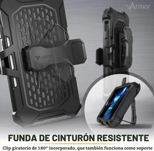 Vista 4 de VENA vArmor - Carcasa resistente para iPhone 12 / iPhone 12 Pro