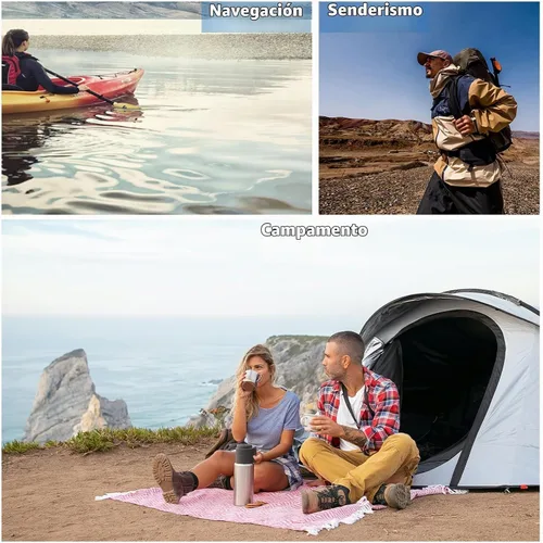 Vista 7 de Bolsas secas impermeables, paquete de 3 (5 L, 10 L, 20 litros), bolsas de almacenamiento ligeras e impermeables para viajes, canotaje, pesca